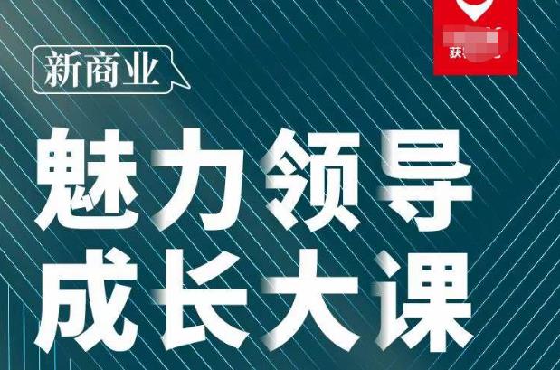 张琦·新商业魅力领导成长大课2023新版，高效管理必修课（30节）-副业网