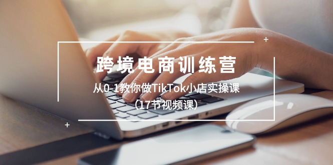 跨境电商训练营：从0-1教你做TikTok小店实操课-副业网