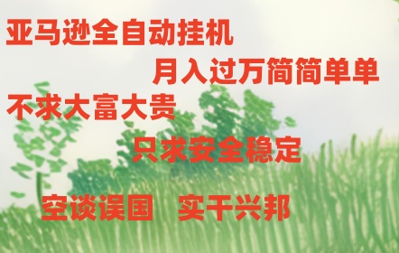 亚马逊全自动浏览挂机-副业网