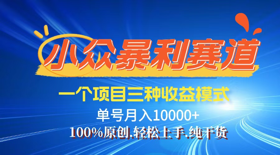 【老人言】-视频号爆火赛道，三种变现方式，0粉新号调调爆款-副业网