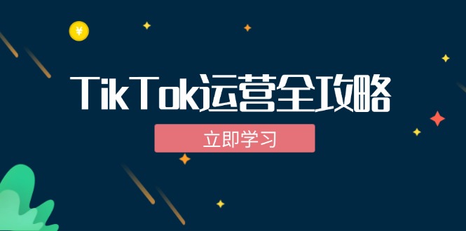 TikTok实战运营全攻略：从下载软件到变现，抖音海外版实操教程-副业网