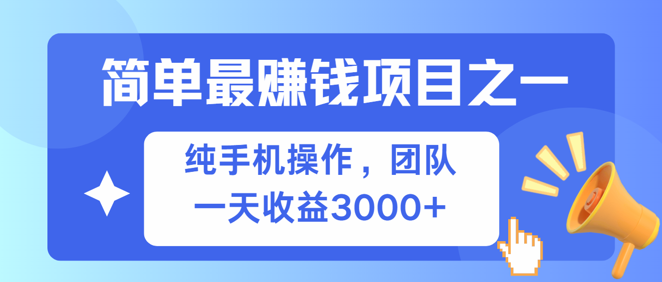 简单有手机就能做的项目，收益可观-副业网