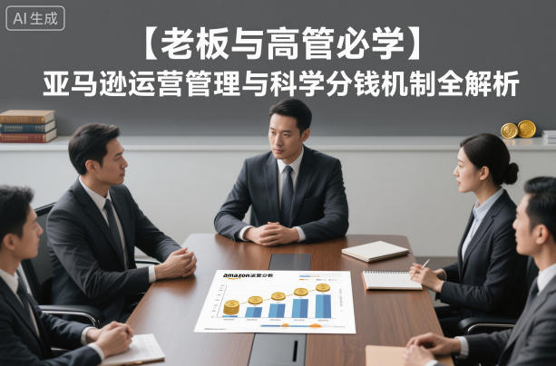 【老板与高管必学】亚马逊运营管理与科学分钱机制全解析-副业网