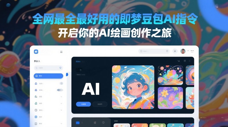 全网最全最好用的即梦豆包AI指令，开启你的AI绘画创作之旅-副业网