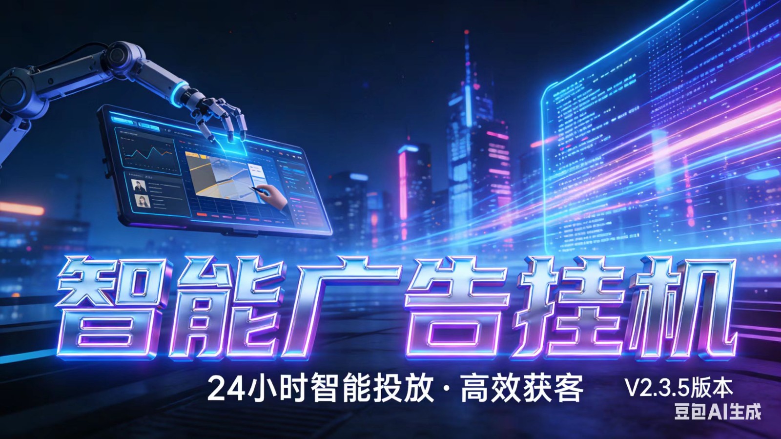 AI 广告云挂机 · 全域流量变现平台-副业网