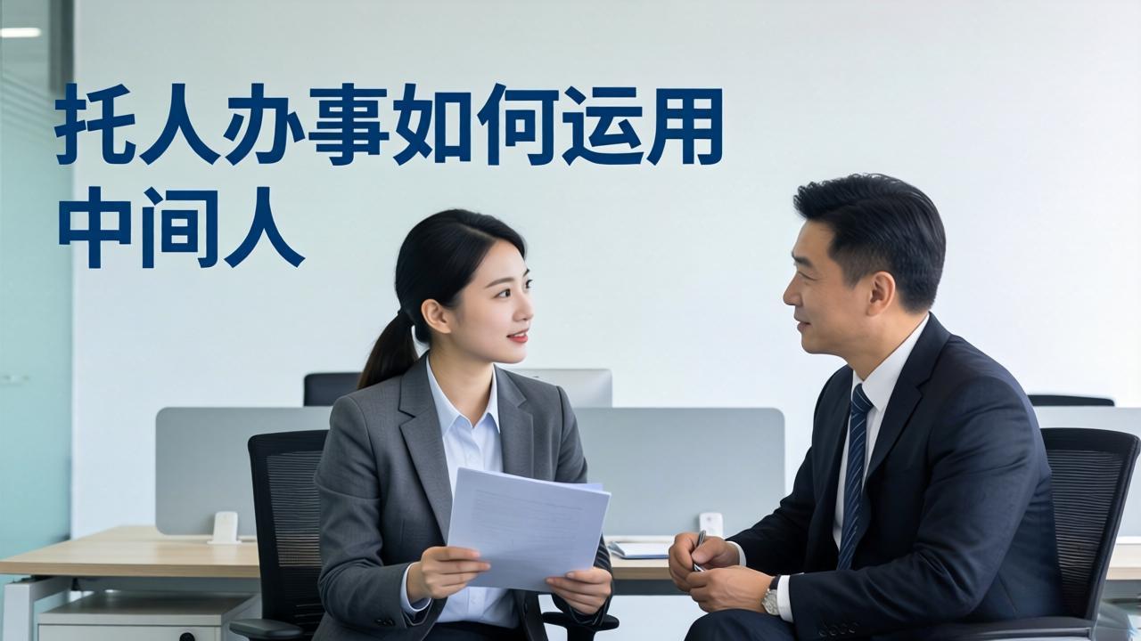 付费文章：托人办事如何运用中间人？-副业网