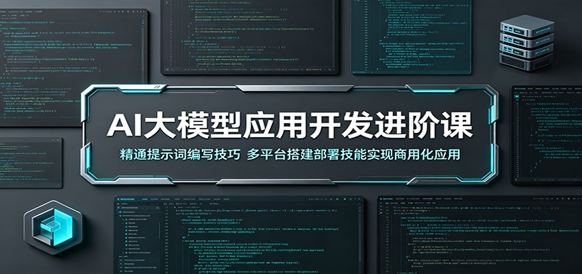 AI大模型应用开发进阶课：精通提示词编写技巧，多平台搭建部署技能实现商用化应用-副业网