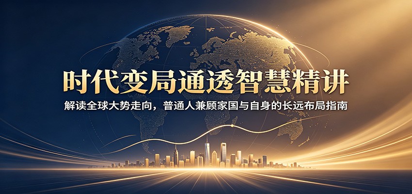 时代变局通透智慧精讲：解读全球大势走向，普通人兼顾家国与自身的长远布局指南-副业网