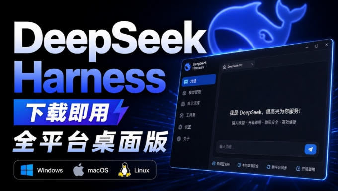 Github上近20万Stars，Harness现在可以双击运行使用了，Harness全平台桌面版-副业网