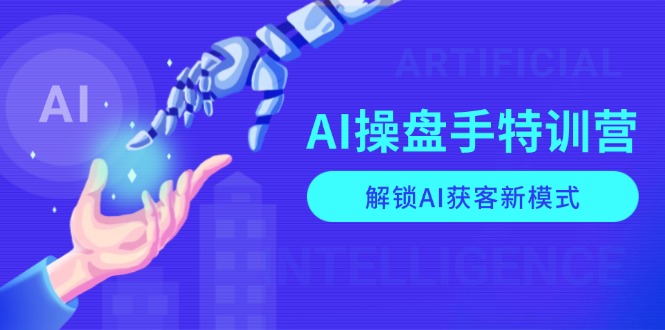 AI-操盘手特训营，解锁AI获客新模式，全面掌握AI商业应用与提示词技巧-副业网