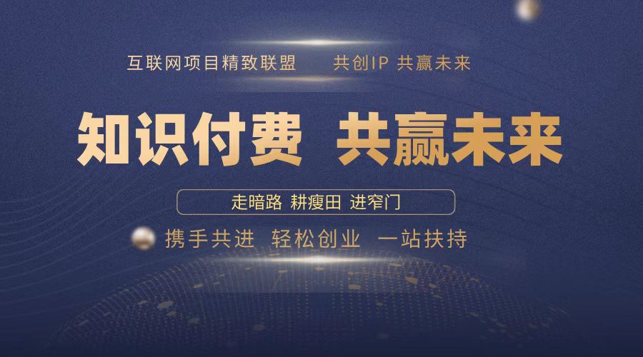 2025年 如何通过 “知识付费” 卖项目月入十万、年入百万，布局2025与...-副业网