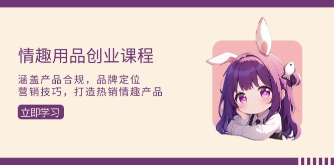 情趣用品创业课程：涵盖产品合规，品牌定位，营销技巧，打造热销情趣产品-副业网