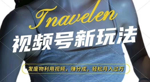视频号新玩法，废物利用视频，撸分成收益，轻松月入过W【揭秘】-副业网